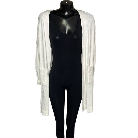 651. Cream Long Cardigan by Studio Ka Large - Picture 1 of 7